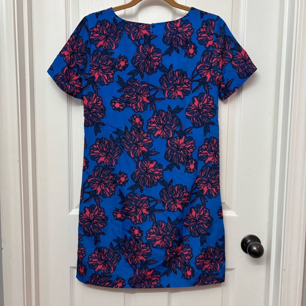 Blue Floral Shift Dress | J.Crew 0 - Picture 7 of 10